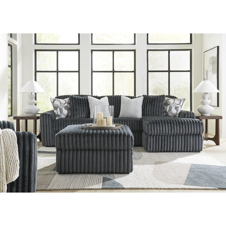  Signature Design by Ashley Midnight-Madness 98105S3 2 pc Sectional Sofa Chaise IMAGE 5