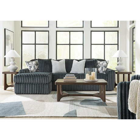  Signature Design by Ashley Midnight-Madness 98105S4 2 pc Sectional Sofa Chaise IMAGE 4