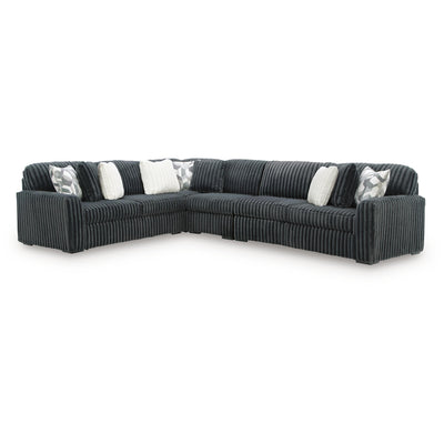  Signature Design by Ashley Midnight-Madness 98105S9 4 pc Sectional IMAGE 1