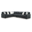 Signature Design by Ashley Midnight-Madness 98105S9 4 pc Sectional IMAGE 1