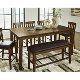  Signature Design by Ashley Ralene D594-09 Double Counter Upholstered Bench IMAGE 4