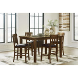  Signature Design by Ashley Ralene D594-32 Dining Room Counter Butterfly Extension Table IMAGE 8