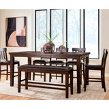  Signature Design by Ashley Haddigan D596-09 Double Counter Upholstered Bench IMAGE 6