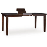  Signature Design by Ashley Haddigan D596-32 Dining Room Counter Butterfly Extension Table IMAGE 2