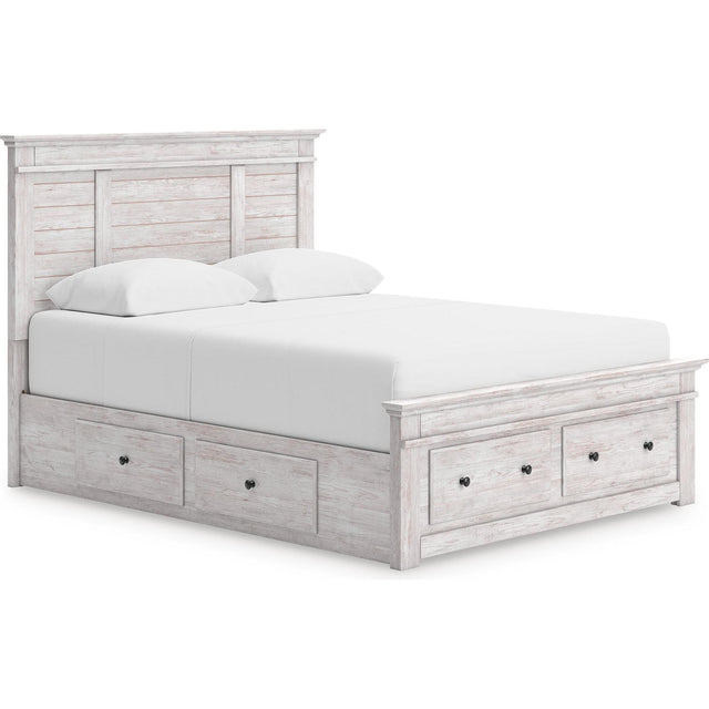  Signature Design by Ashley Makidern PCB1171B35 Full Panel Bed with Storage IMAGE 1