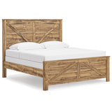  Signature Design by Ashley Maystonna PCB1580B6 King Crossbuck Panel Bed IMAGE 1