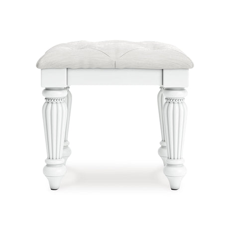  Signature Design by Ashley Kozlani PCB1819-01 Vanity Upholstered Stool IMAGE 1