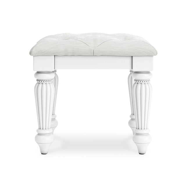  Signature Design by Ashley Kozlani PCB1819-01 Vanity Upholstered Stool IMAGE 1