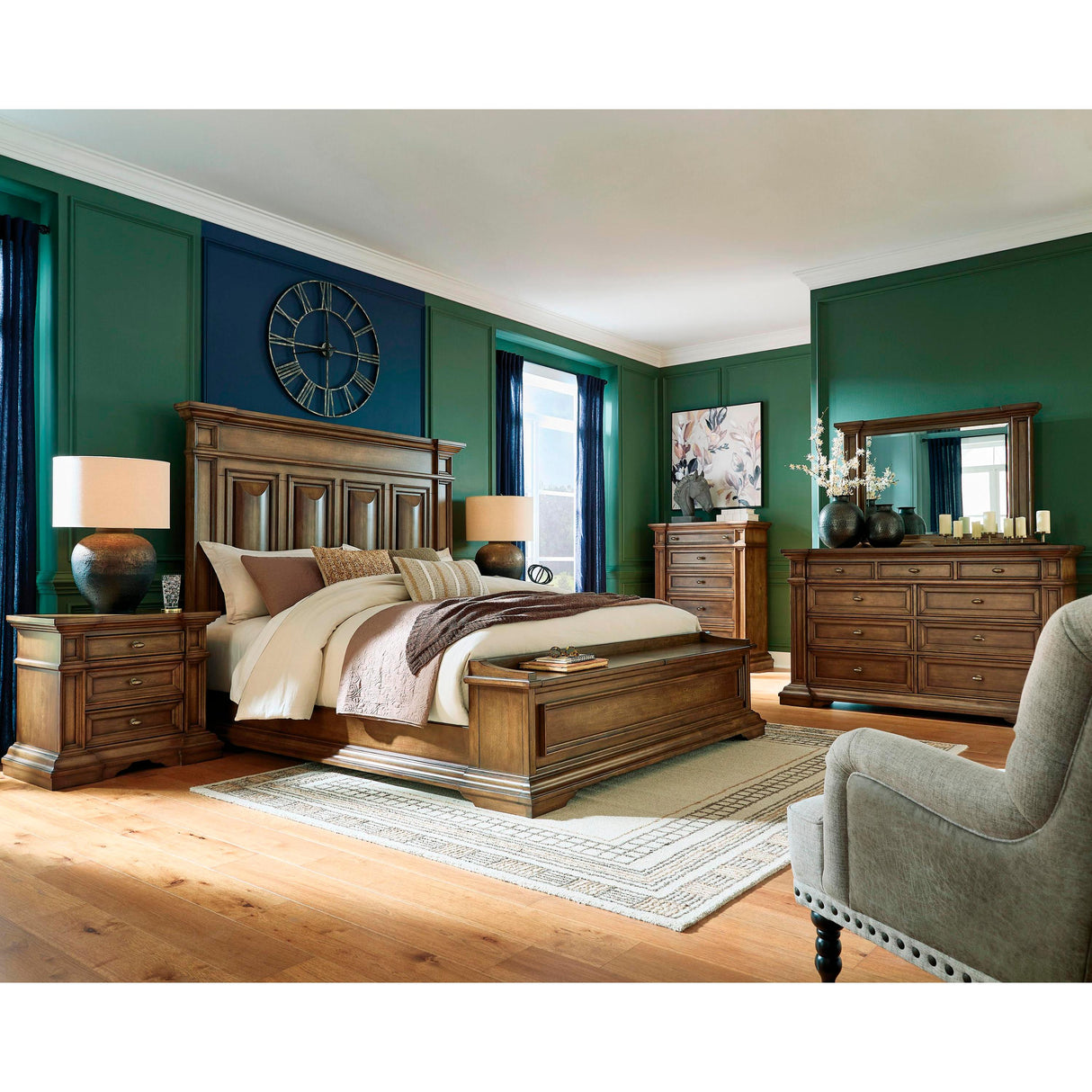  Signature Design by Ashley Frantanna PCB949B9 California King Panel Storage Bed IMAGE 10