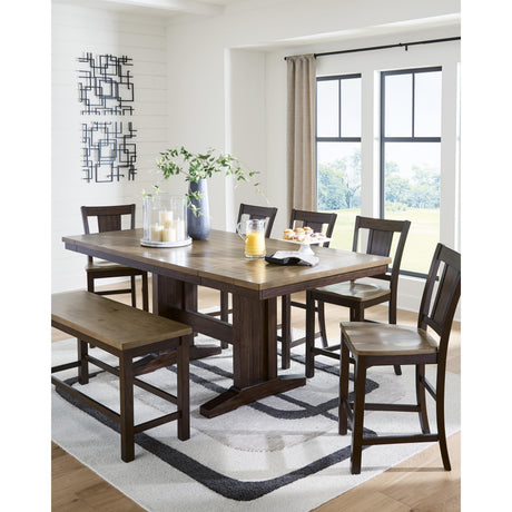  Signature Design by Ashley Rylandeen PCD651-09 Double Counter Bench IMAGE 5