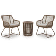  Signature Design by Ashley Majors Beach PCP321-050 Chairs with Cushion/Table Set IMAGE 1