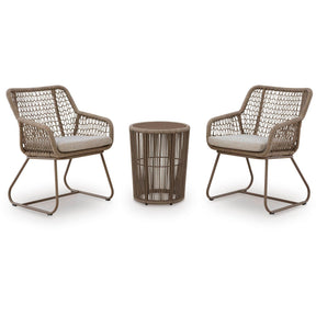  Signature Design by Ashley Majors Beach PCP321-050 Chairs with Cushion/Table Set IMAGE 1