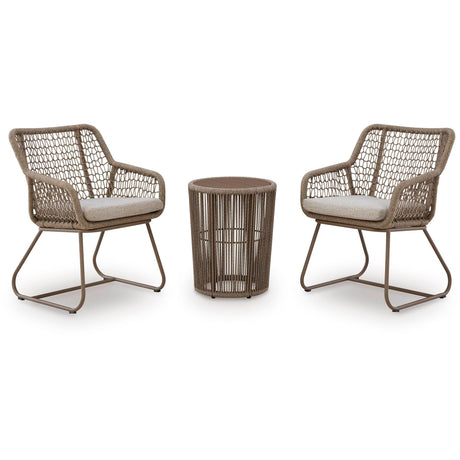  Signature Design by Ashley Majors Beach PCP321-050 Chairs with Cushion/Table Set IMAGE 1