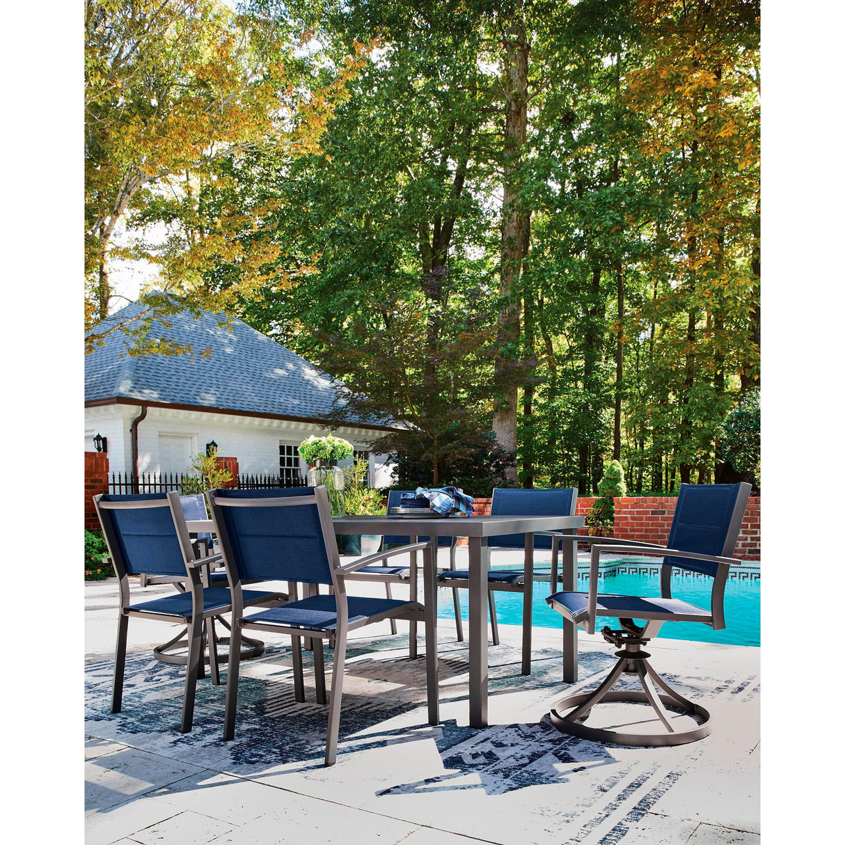  Signature Design by Ashley Rocky Creek PCP326-602A Sling Swivel Chair IMAGE 9