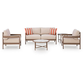  Signature Design by Ashley Bluff Trail PCP383-080 Love/Chairs/Tables Set IMAGE 1