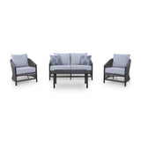  Signature Design by Ashley Bridges Beach PCP391-080 Love/Chairs/Table Set IMAGE 2