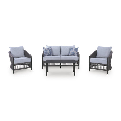  Signature Design by Ashley Bridges Beach PCP391-080 Love/Chairs/Table Set IMAGE 2
