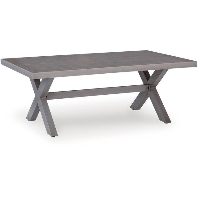  Signature Design by Ashley Half Moon Beach PCP418-701 Rectangular Cocktail Table IMAGE 1