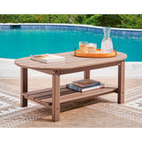  Signature Design by Ashley Grover Beach PCP422-700 Oval Cocktail Table IMAGE 4