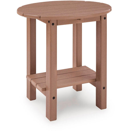  Signature Design by Ashley Grover Beach PCP422-706 Oval End Table IMAGE 1