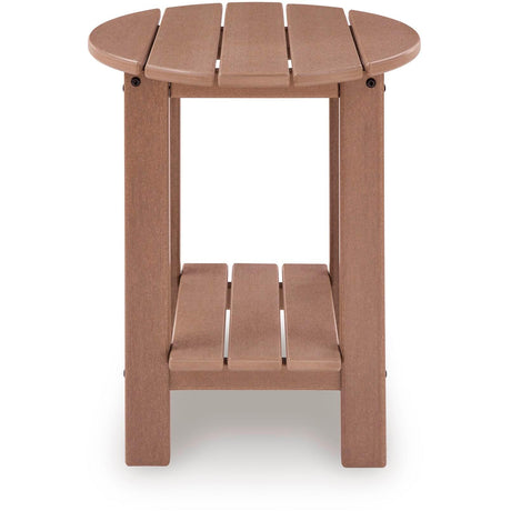  Signature Design by Ashley Grover Beach PCP422-706 Oval End Table IMAGE 3