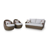  Signature Design by Ashley Double Point PCP503-070 Love/Swivel Chairs Set IMAGE 1