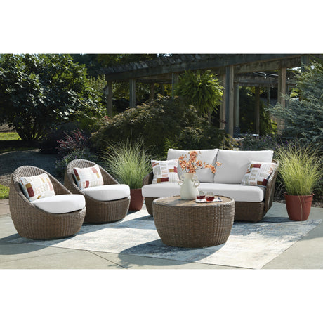  Signature Design by Ashley Double Point PCP503-070 Love/Swivel Chairs Set IMAGE 7