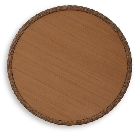  Signature Design by Ashley Double Point PCP503-708 Round Cocktail Table IMAGE 2