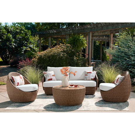  Signature Design by Ashley Double Point PCP503-708 Round Cocktail Table IMAGE 5