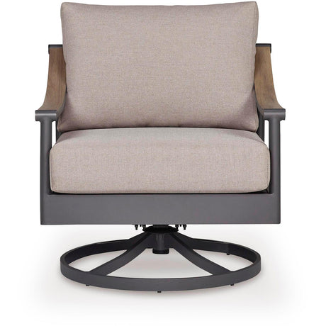  Signature Design by Ashley Ocean Beach PCP510-821 Swivel Lounge with  Cushion IMAGE 2