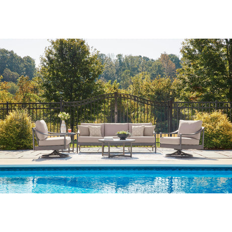  Signature Design by Ashley Ocean Beach PCP510-821 Swivel Lounge with  Cushion IMAGE 6