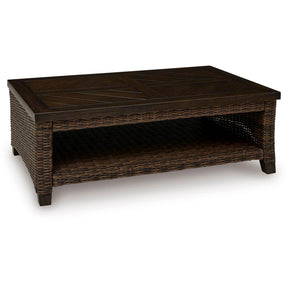  Signature Design by Ashley Monterey Point PCP760-701 Rectangular Cocktail Table IMAGE 1