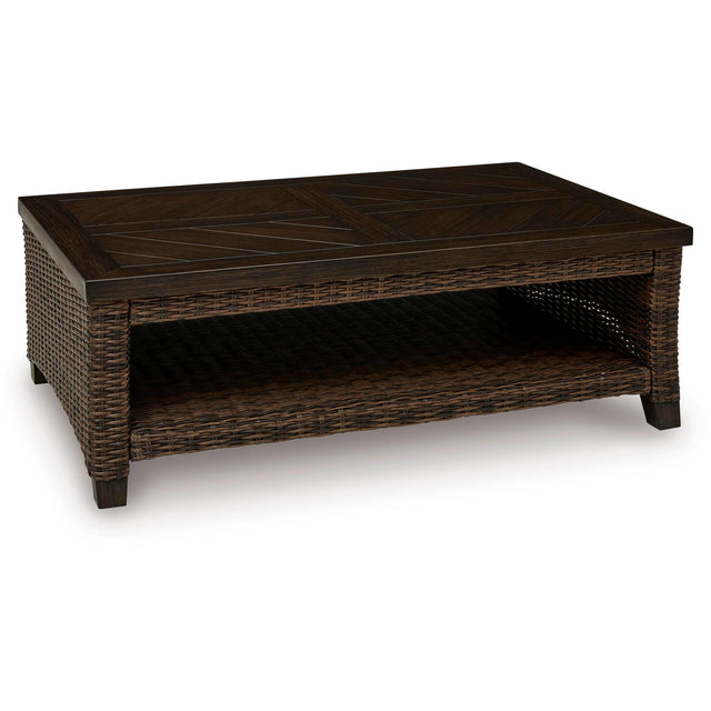  Signature Design by Ashley Monterey Point PCP760-701 Rectangular Cocktail Table IMAGE 1