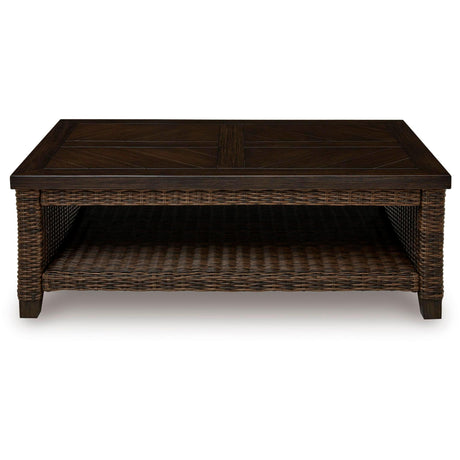  Signature Design by Ashley Monterey Point PCP760-701 Rectangular Cocktail Table IMAGE 2