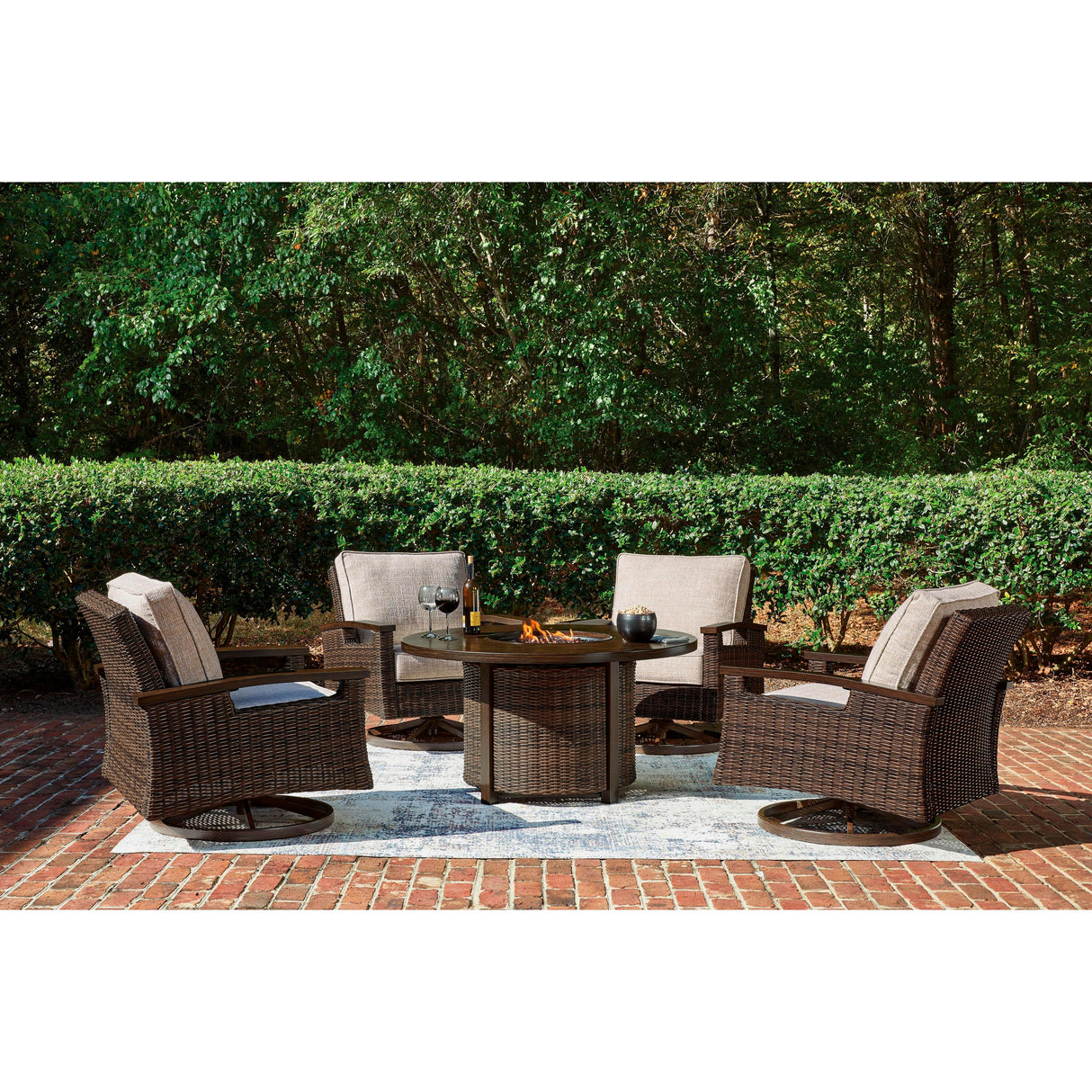  Signature Design by Ashley Monterey Point PCP760-821 Swivel Lounge Chair IMAGE 9