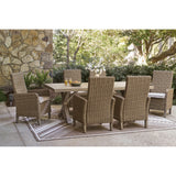  Signature Design by Ashley Laguna Heights PCP790-625 Rectangular Dining Table with Umbrella Option IMAGE 14