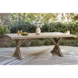  Signature Design by Ashley Laguna Heights PCP790-625 Rectangular Dining Table with Umbrella Option IMAGE 4