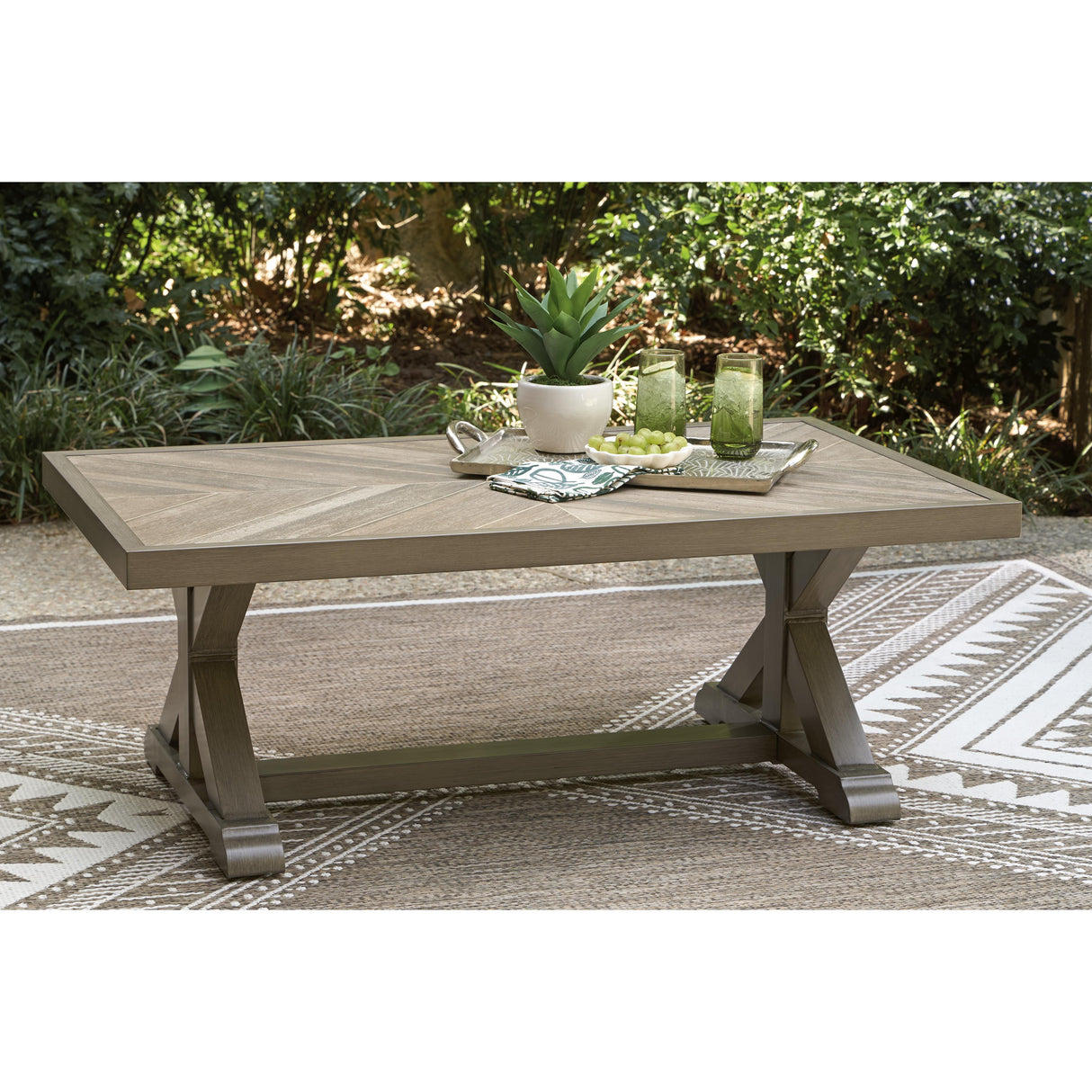  Signature Design by Ashley Laguna Heights PCP790-701 Rectangular Cocktail Table IMAGE 3