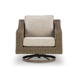  Signature Design by Ashley Laguna Heights PCP790-821 Swivel Lounge with  Cushion IMAGE 2