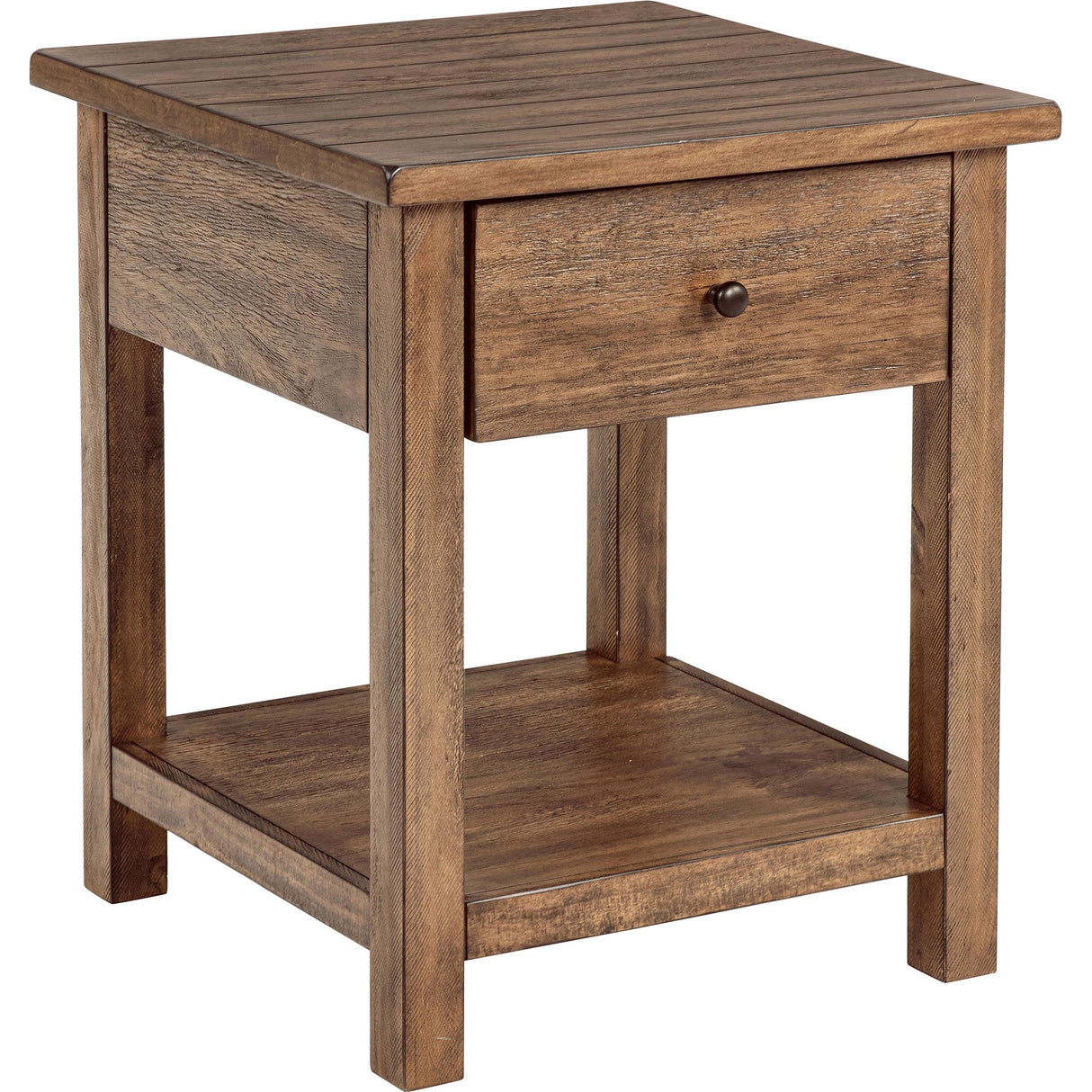  Coaster Furniture Payne 710548-S3 3-piece Coffee and 1-drawer End Table Set - Brown IMAGE 3