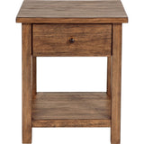  Coaster Furniture Payne 710548-S3 3-piece Coffee and 1-drawer End Table Set - Brown IMAGE 4