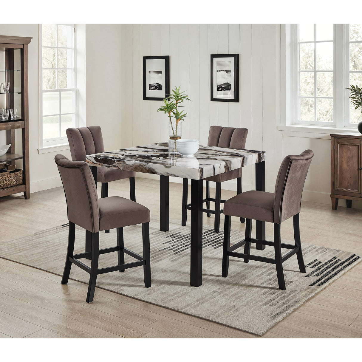  Crown Mark Vega 1720S-24 Counter Height Side Chair IMAGE 3