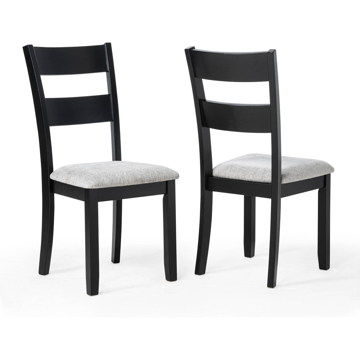  Crown Mark Lester 2231SET-LG 6 pc Dinette - Light Grey IMAGE 4