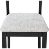  Crown Mark Lester 2231SET-LG 6 pc Dinette - Light Grey IMAGE 5
