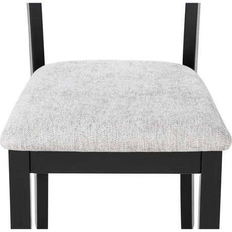  Crown Mark Lester 2231SET-LG 6 pc Dinette - Light Grey IMAGE 5
