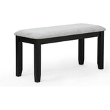  Crown Mark Lester 2231SET-LG 6 pc Dinette - Light Grey IMAGE 6