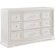  Crown Mark Alexandria B1650N-1 Dresser - Antique White IMAGE 1