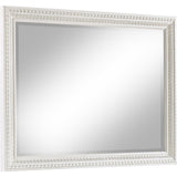  Crown Mark Alexandria B1650N-11 Dresser Mirror - Antique White IMAGE 1