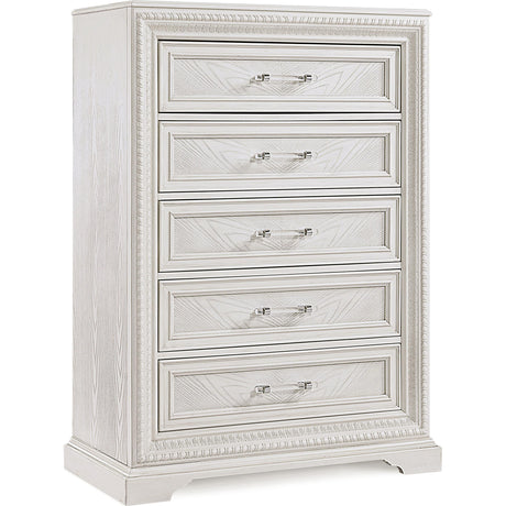  Crown Mark Alexandria B1650N-4 Chest - Antique White IMAGE 1