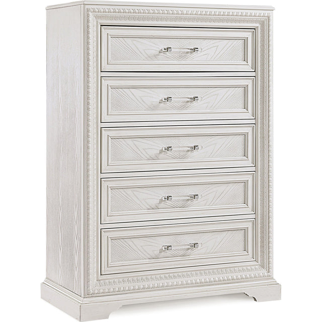  Crown Mark Alexandria B1650N-4 Chest - Antique White IMAGE 1